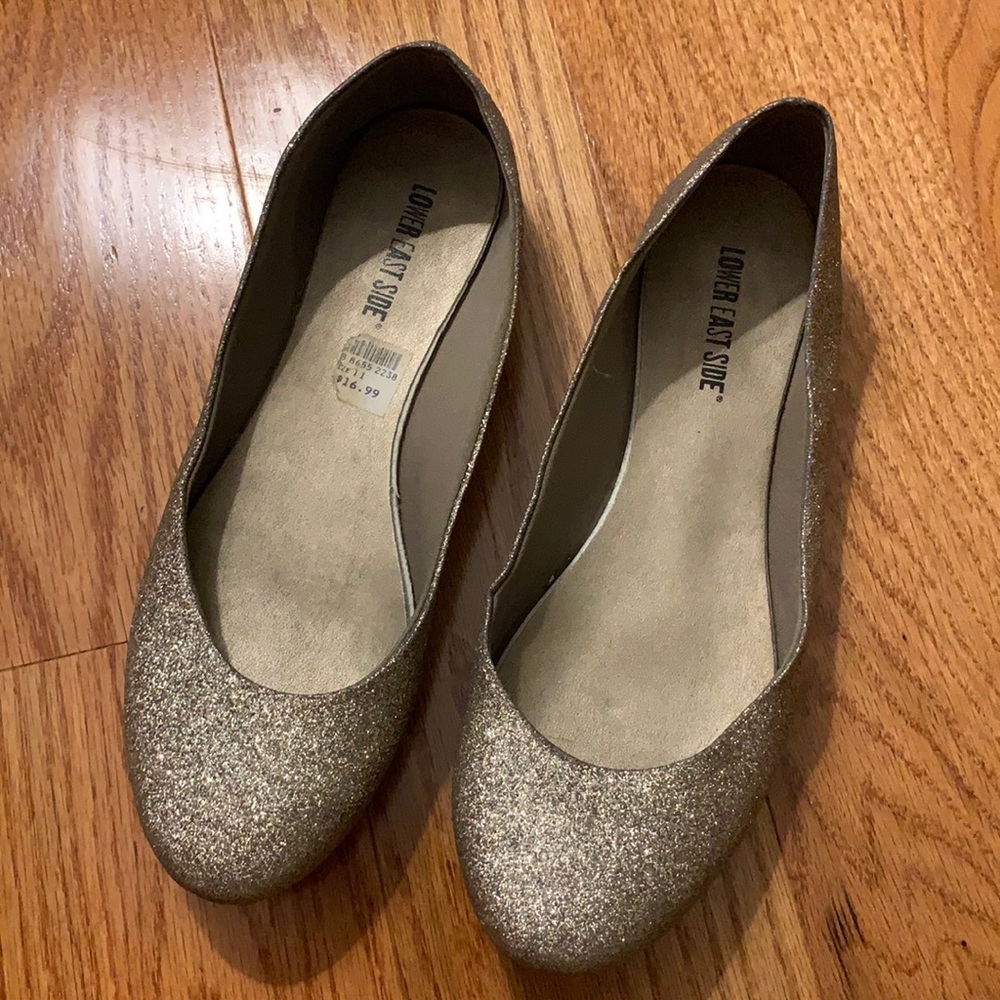 Sparkly flats